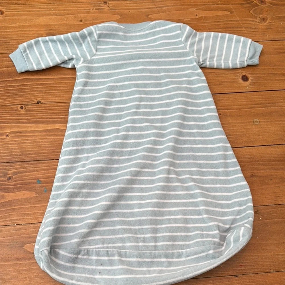 Carters Striped Dinosaur infant sleep‎ sack 0-3 months